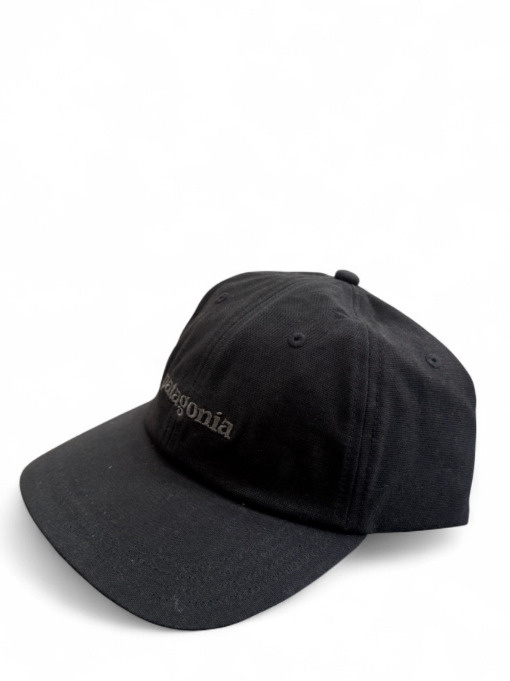 Patagonia Ink Black Fitz Roy Icon Traditional Adjustable Strap Cap (NWT)